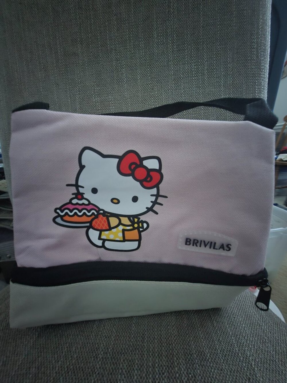 Hello kitty insulated lunch tote